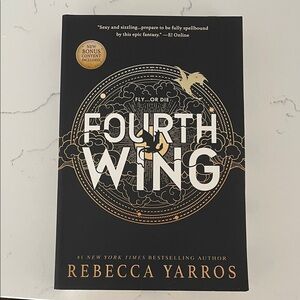 Fourth Wing Book by Rebecca Yarros